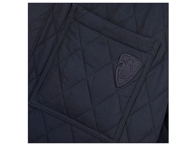 Burberry Wendbare gesteppte Overshirt-Jacke Blau - Ansicht 7