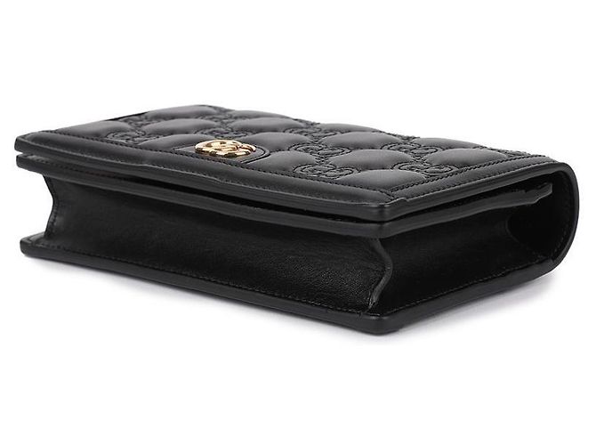 Gucci Borsa a catena trapuntata Nero - vista 6