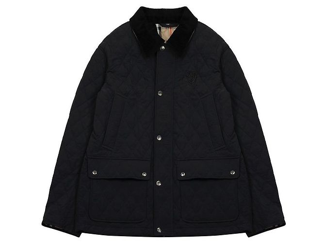 Burberry Giacca trapuntata Nero - vista 3