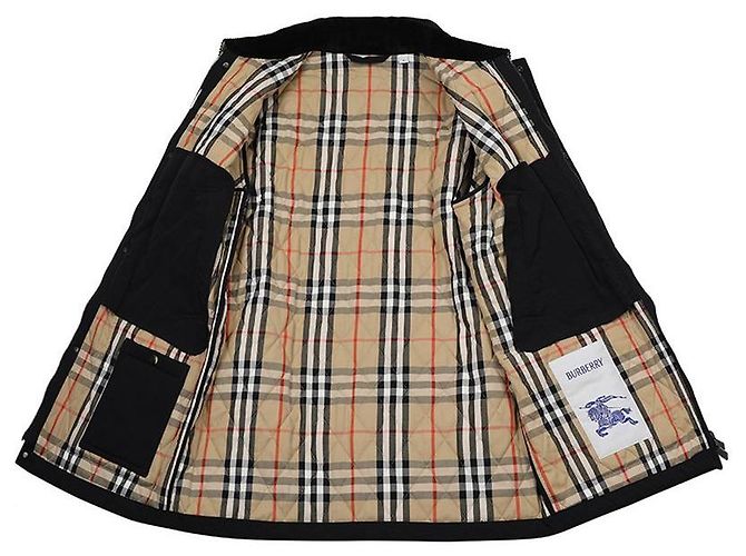 Burberry Giacca trapuntata Nero - vista 5