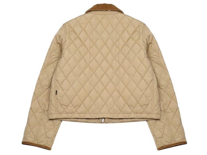 Burberry Chaqueta de nylon acolchada corta Castaño - vista 4