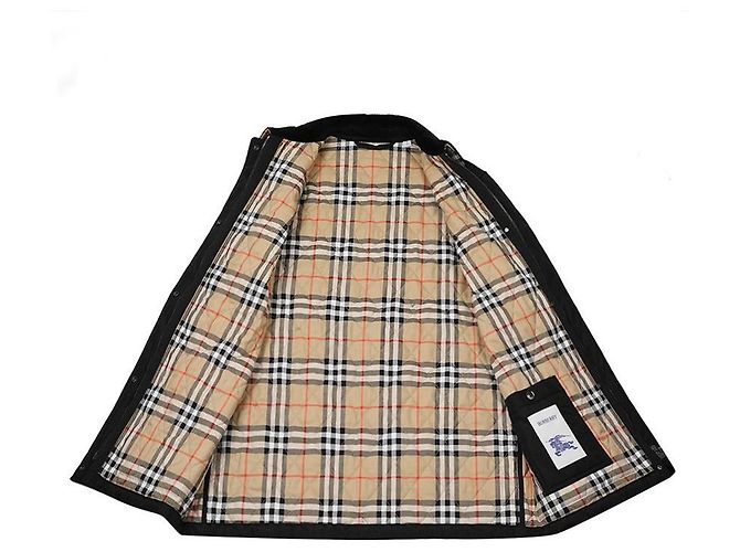 Burberry Gepolsterte Nylon-Halbjacke Schwarz - Ansicht 5