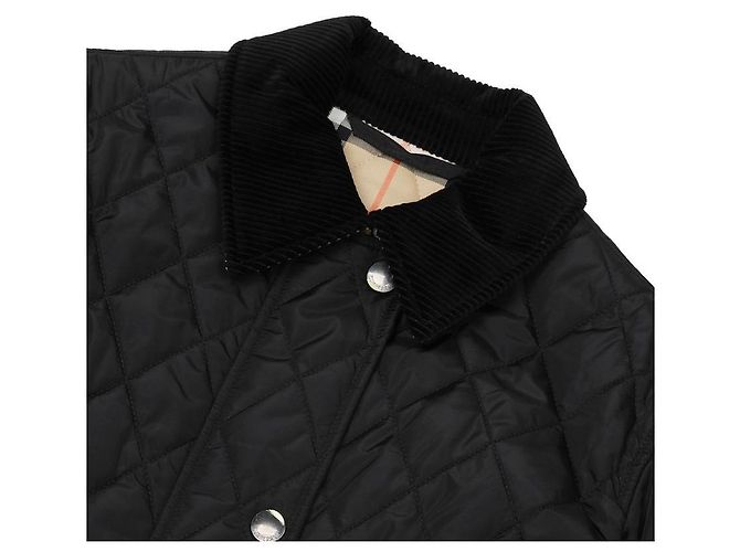 Burberry Gepolsterte Nylon-Halbjacke Schwarz - Ansicht 6