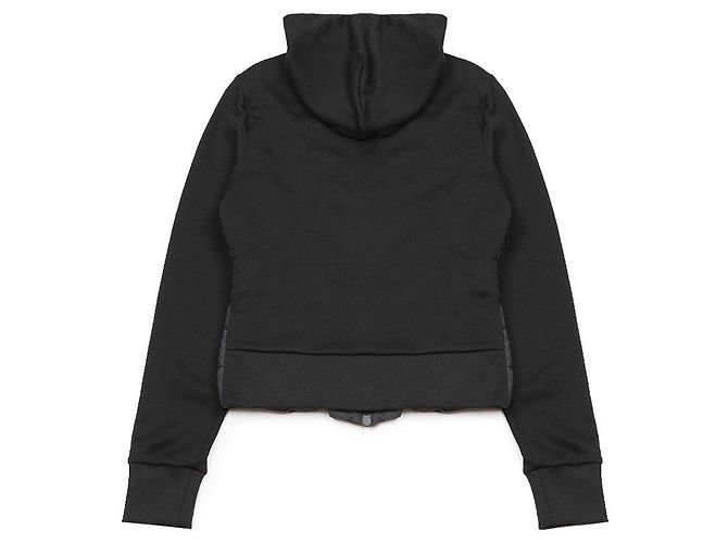 Moncler Cardigã com zíper acolchoado Preto - vista 4