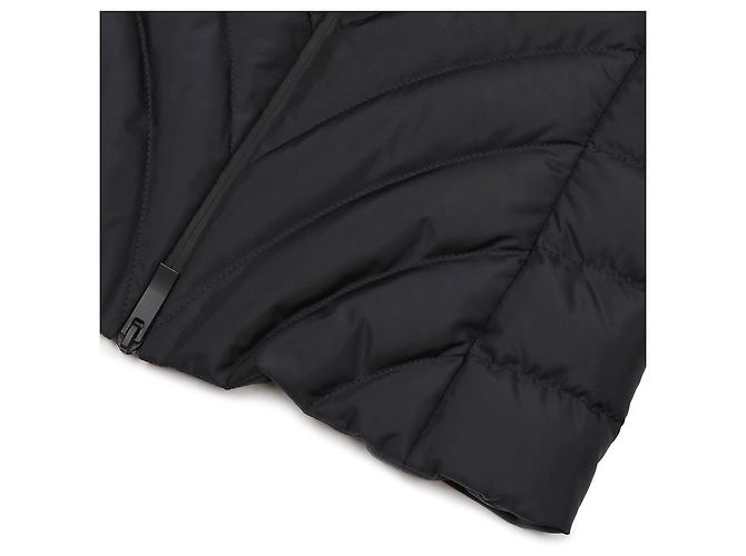 Moncler Cardigã com zíper acolchoado Preto - vista 8
