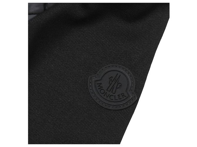 Moncler Cardigã com zíper acolchoado Preto - vista 9
