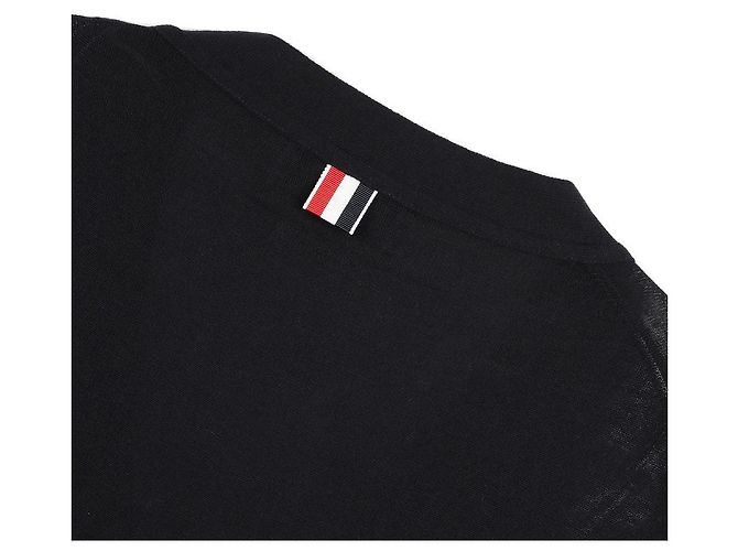 Thom Browne Cardigan mit V-Ausschnitt Blau - Ansicht 6