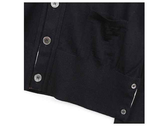 Thom Browne Cardigan mit V-Ausschnitt Blau - Ansicht 8