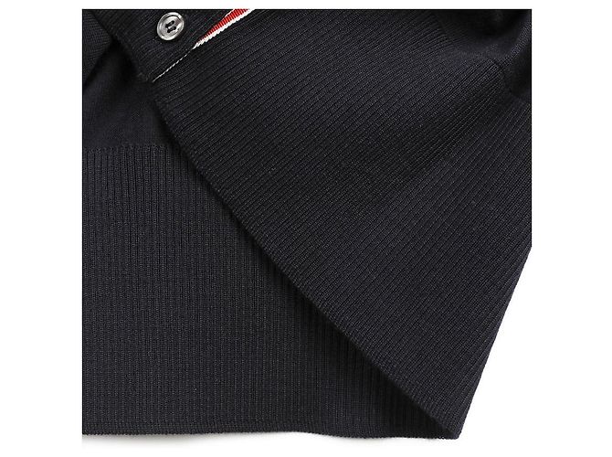 Thom Browne Cardigan mit V-Ausschnitt Blau - Ansicht 9