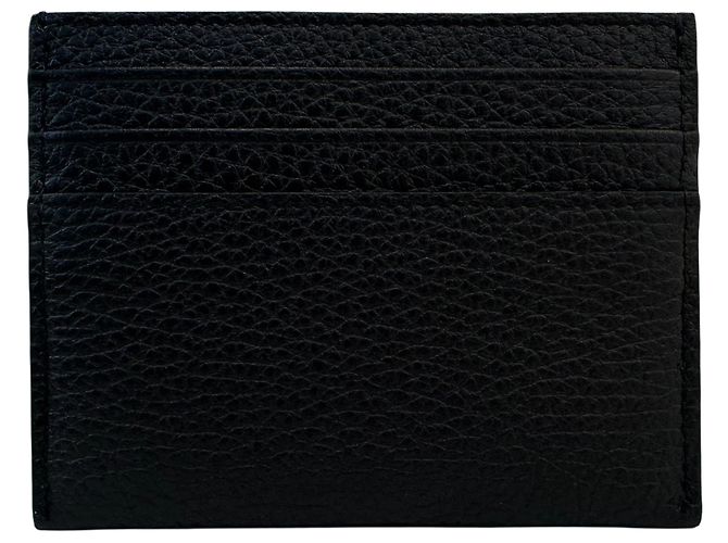 Chanel Portacarte da uomo con hardware dorato nero - vista 8