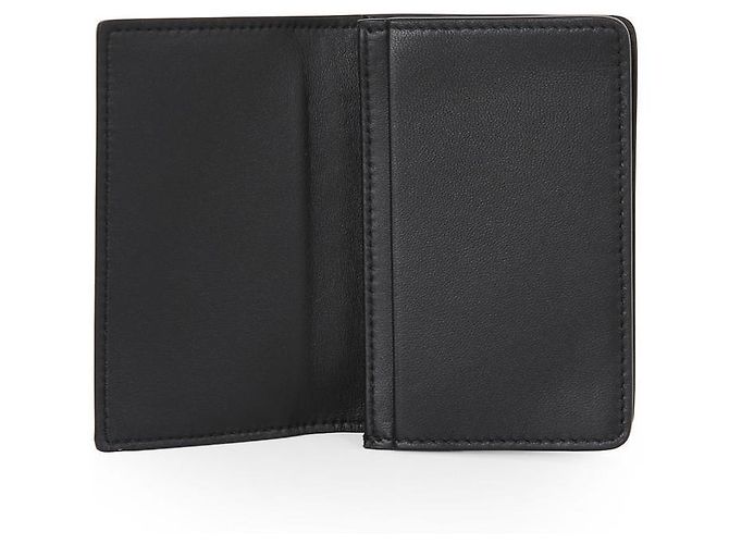 Bottega Veneta Portafoglio con flap Intrecciato Nero - vista 6