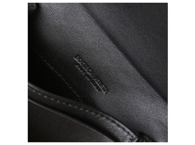 Bottega Veneta Portafoglio con flap Intrecciato Nero - vista 7