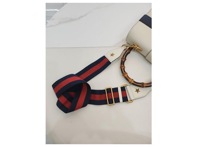 Gucci Borsa tote e a spalla Dionysus in bambù Blu - vista 18