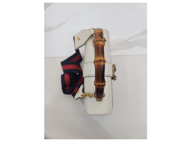 Gucci Borsa tote e a spalla Dionysus in bambù Blu - vista 2