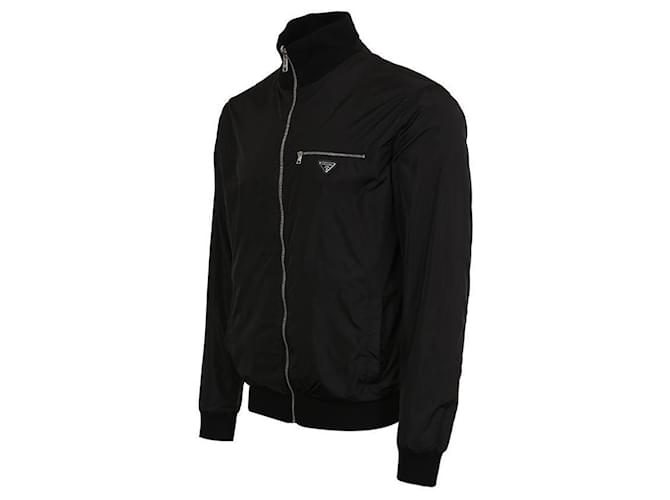 Prada Nylon Blouson Jacket Black - view 8