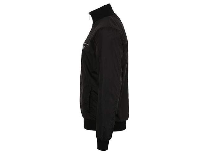Prada Nylon Blouson Jacket Black - view 9