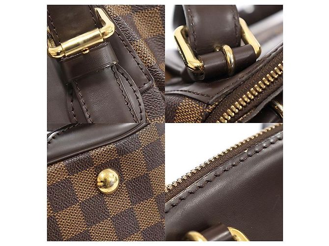 Louis Vuitton Bolsa de Ombro Verona MM em Canvas Damier Ebene Marrom - vista 6
