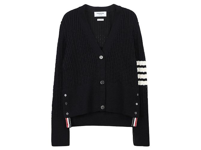 Thom Browne Cárdigan V-Neck de Punto - vista 3