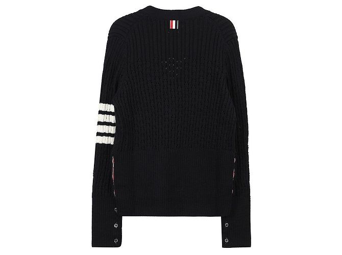 Thom Browne Cárdigan V-Neck de Punto - vista 4