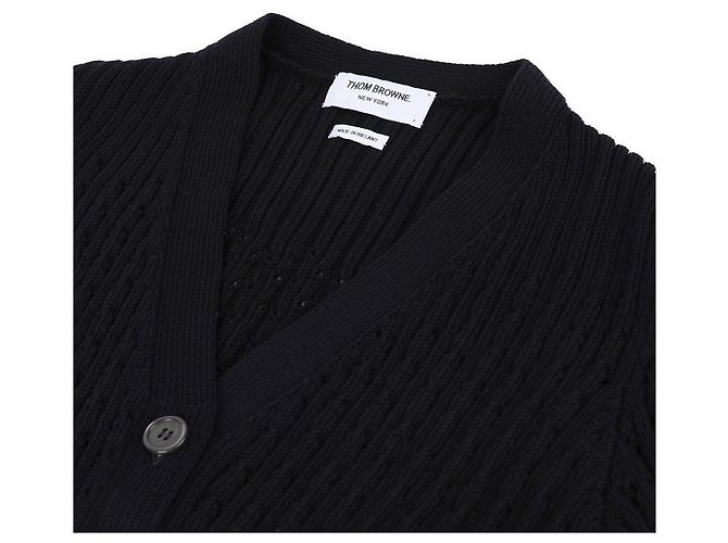 Thom Browne Cárdigan V-Neck de Punto - vista 5