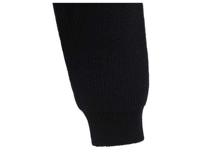 Céline Wollcardigan mit Kapuze Trionphe Patch Blau - Ansicht 8