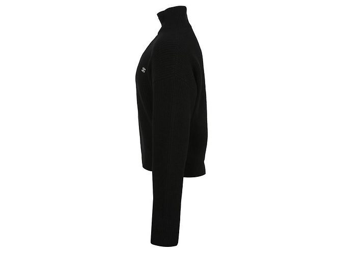 Céline Suéter Trionf com bordado Preto - vista 4