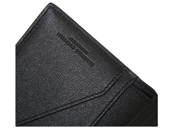 Brunello Cucinelli Grain Leather Passport Case Black - view 8