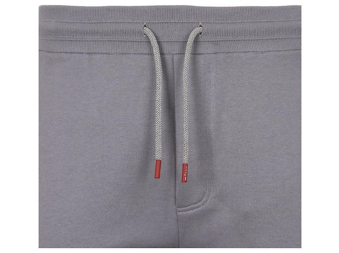 Kiton Set di pantaloni con cappuccio e zip a contrasto Marrone - vista 17