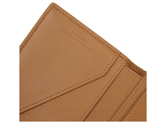 Brunello Cucinelli Nubuck Leather Passport Case Brown - view 8