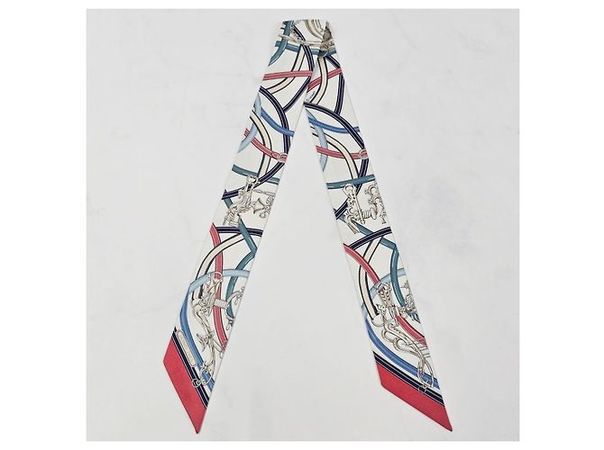 Hermès Lenço de seda lendário Twilly - vista 5