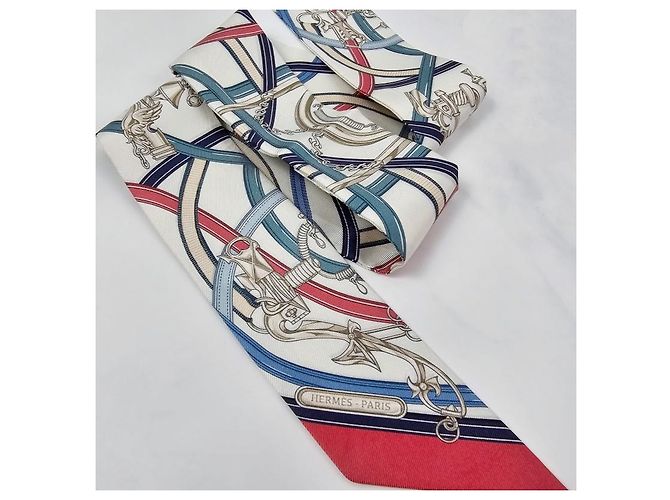 Hermès Lenço de seda lendário Twilly - vista 9