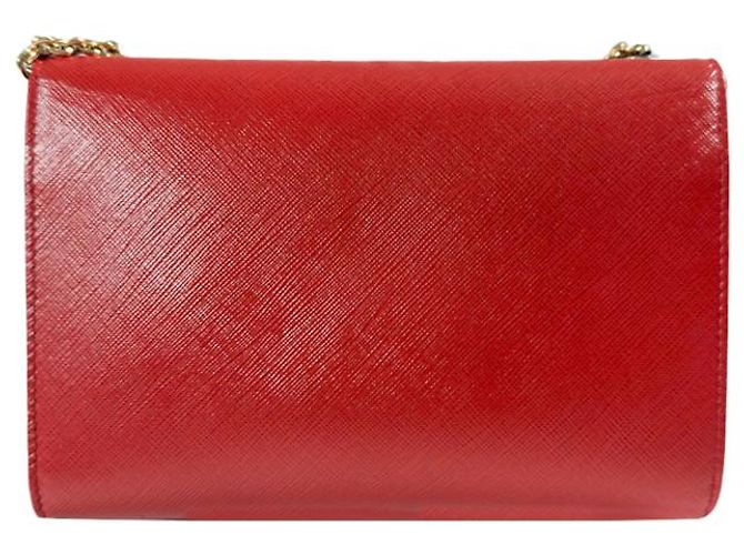 Salvatore Ferragamo Borsa a tracolla incrociata Gini Bow rossa per donna Rosso - vista 4