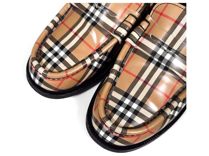 Burberry Mocassini piatti beige - vista 10