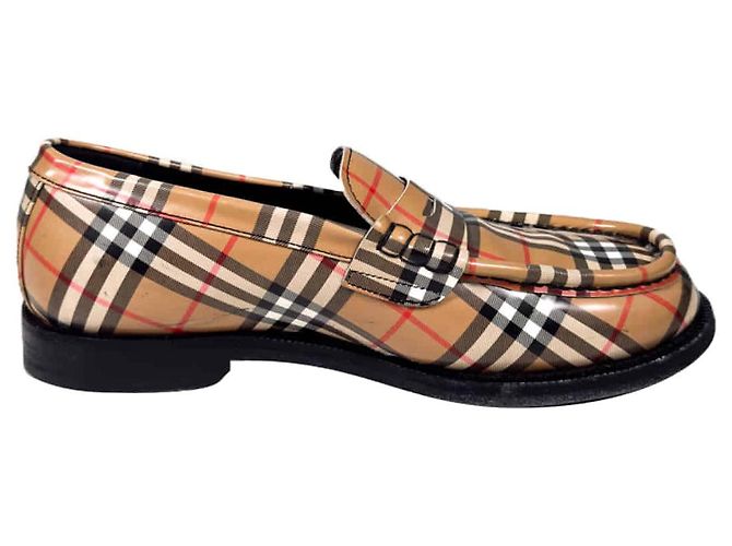 Burberry Mocassini piatti beige - vista 4