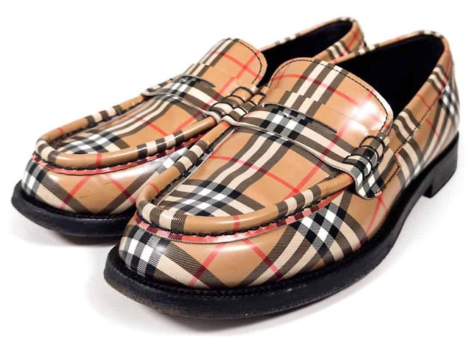 Burberry Mocassini piatti beige - vista 6