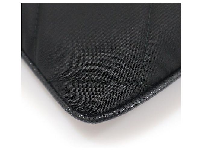 Prada Borsa a Spalla Re-Edition in Nylon Trapuntato Nero - vista 7