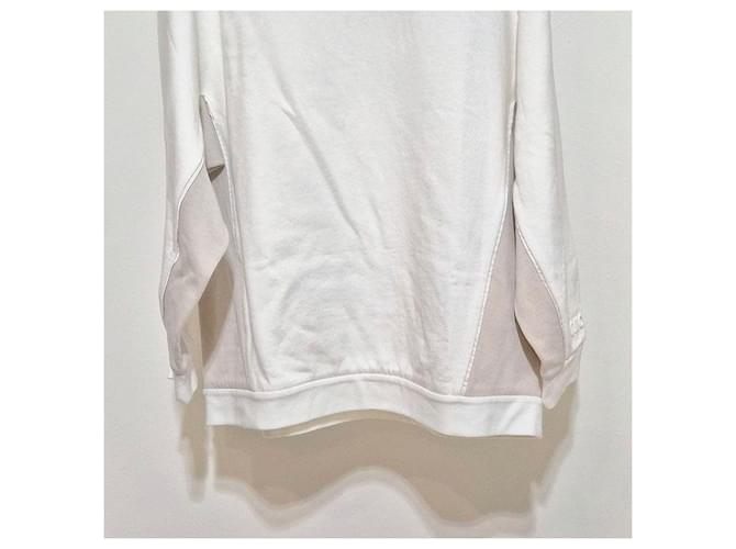 Moncler Sweatshirt mit Rundhalsausschnitt Weiß - Ansicht 5