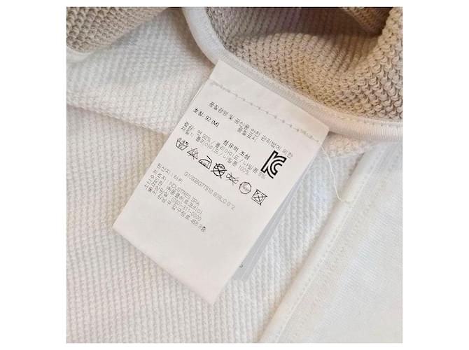 Moncler Sweatshirt mit Rundhalsausschnitt Weiß - Ansicht 7
