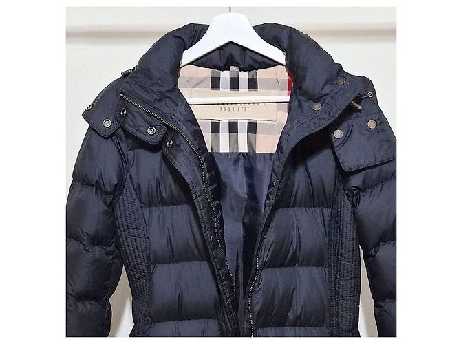 Burberry Padded Largo Hoxhiss Azul - vista 4