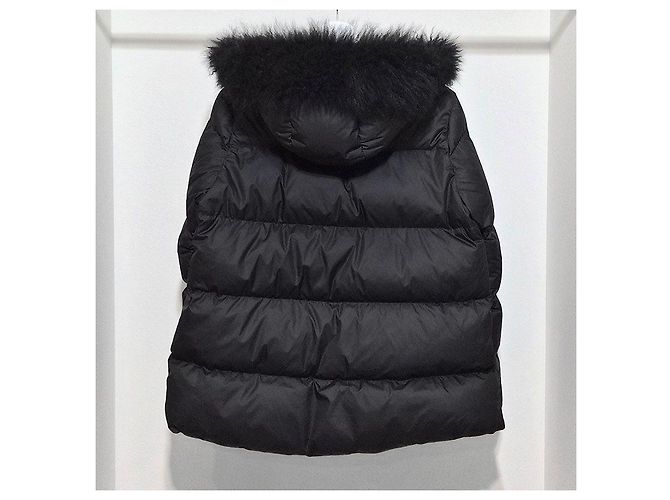 Moncler Giacca con imbottitura in piumino Nero - vista 3
