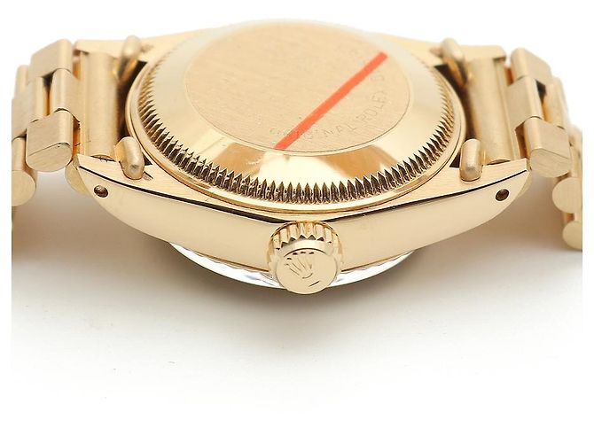 Rolex Authentische Vintage Datejust Gold Damenarmbanduhr Golden - Ansicht 13