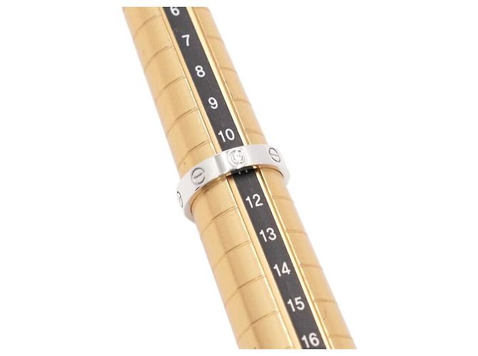Love Cartier Anello d'Amore in Oro Bianco e Diamanti - vista 5
