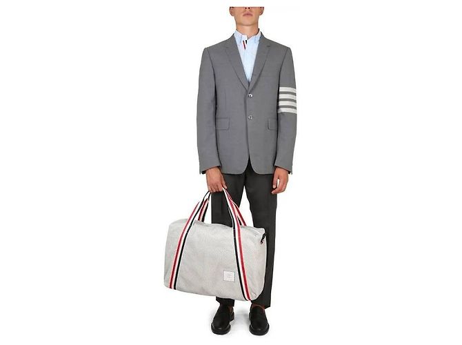 Thom Browne Plain Weave Classic Sports Coat - view 4