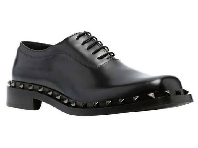 Valentino Derby in pelle di vitello Rockstud - vista 5