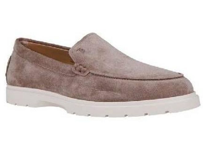 Mocassini Tod's in camoscio marrone - vista 5