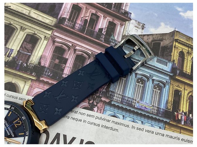Louis Vuitton Combo Chrono Damier Cobalt Blau - Ansicht 11