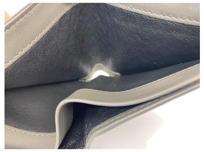 Bottega Veneta Portafoglio in rete intrecciata nera Nero - vista 12