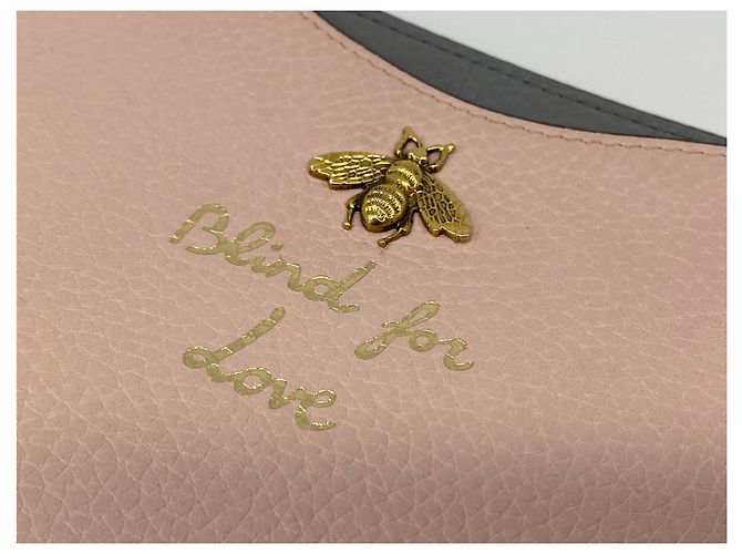 Gucci Bee Long Wallet Rosa Pink - Ansicht 8