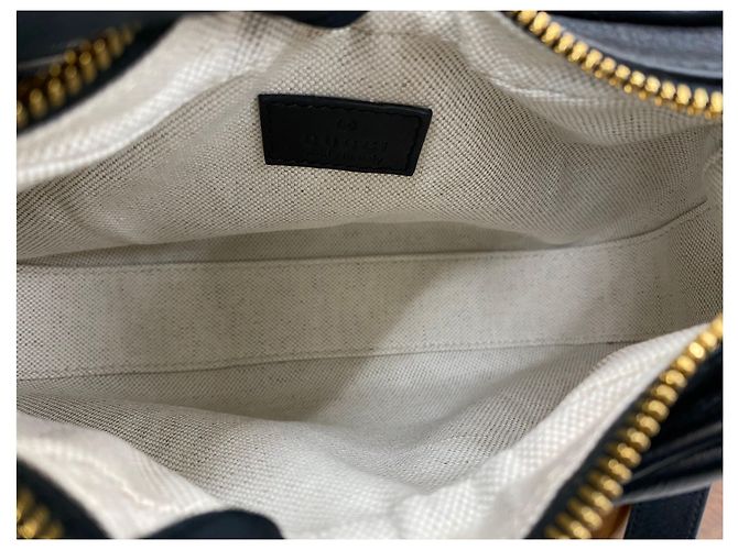 Gucci Borsa a spalla hobo Attash piccola nera Nero - vista 11