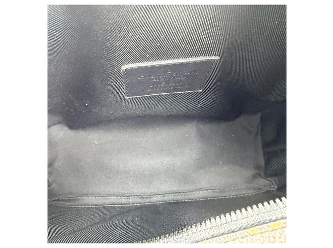 Louis Vuitton Borsa a tracolla in tela Mackassar Monogram Soft Trunk Marrone - vista 10